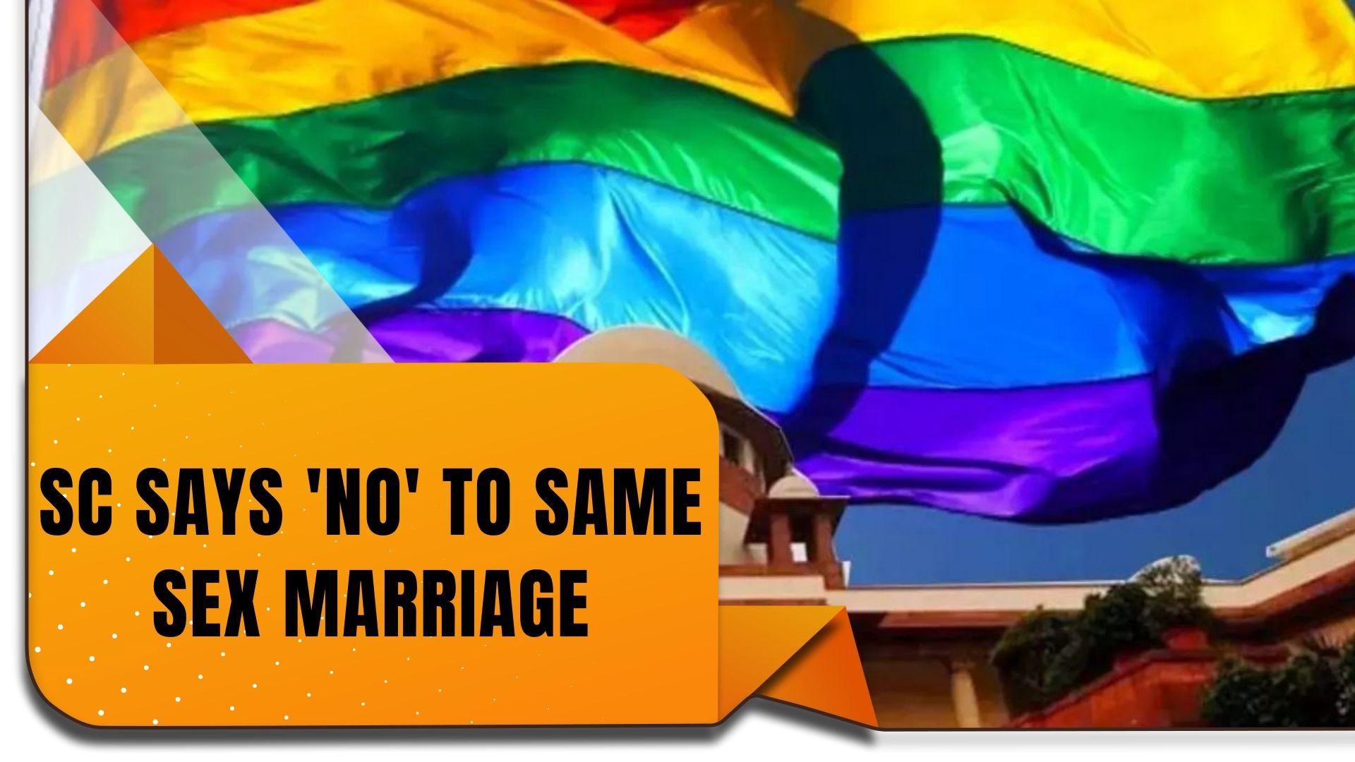 Watch Same-Sex Marriage Verdict, SC asks Parliament to Decide, Says No  Right To Same Sex Marriage on News9 Plus